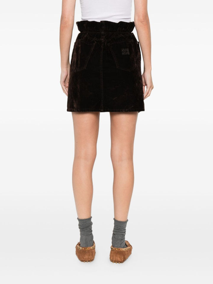 Miu Miu
Minigonna in velluto