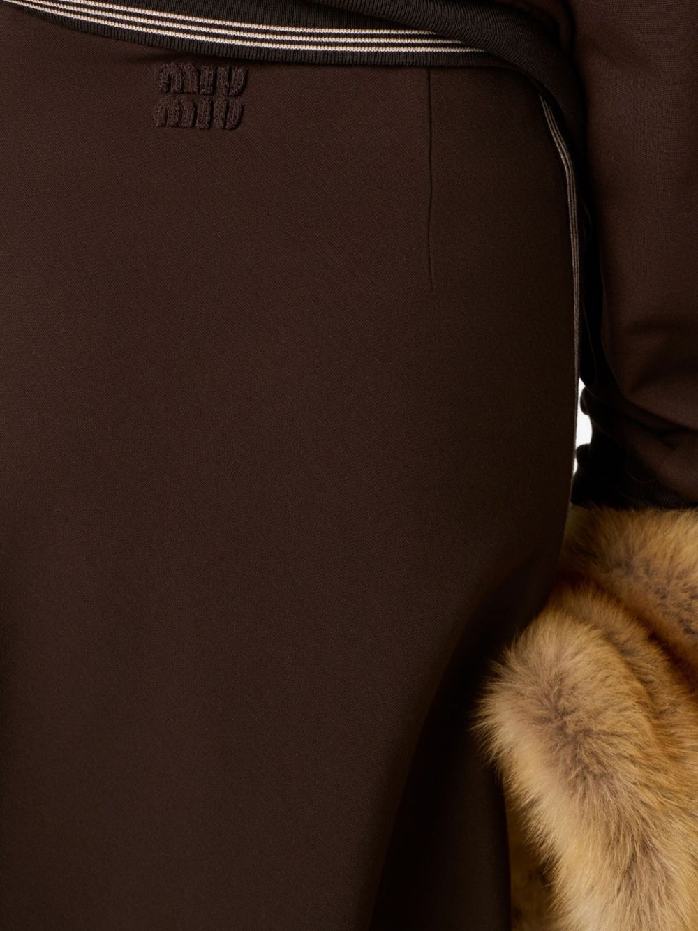 Miu Miu
Gonna marrone