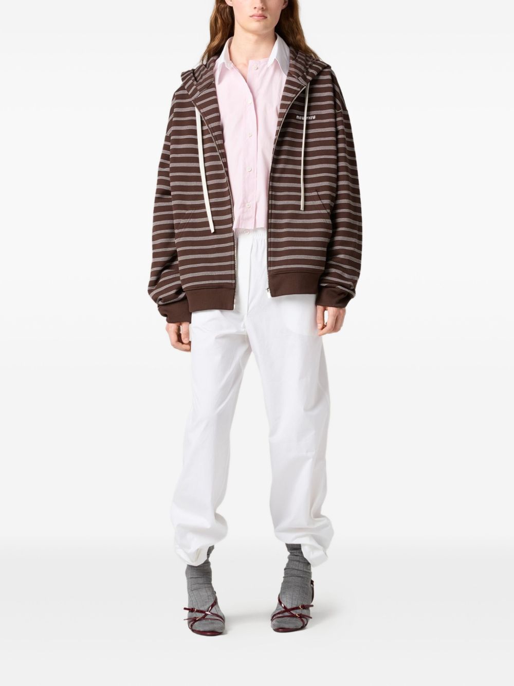 Miu Miu
Felpa con zip
