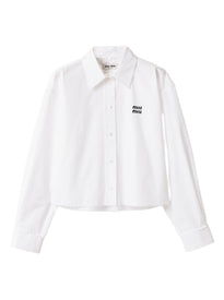 Miu Miu Camicia in popeline di cotone