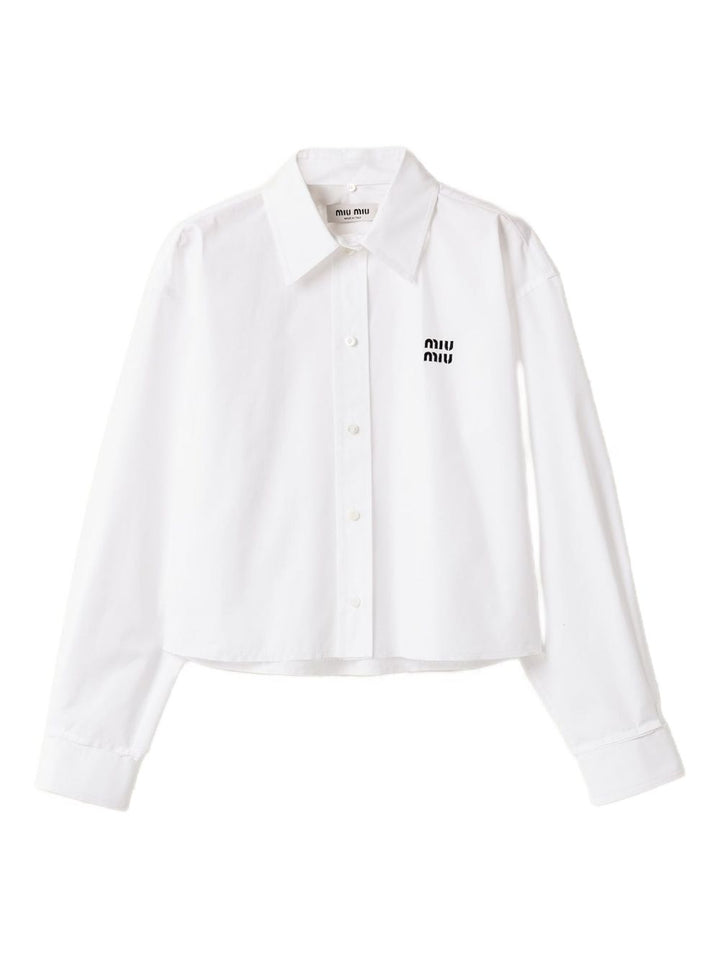 Miu Miu
Camicia in popeline di cotone
