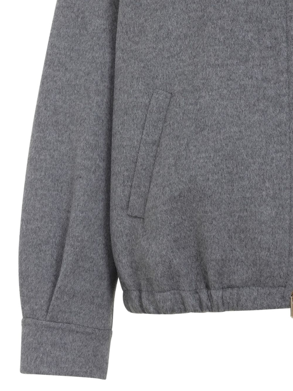 Miu Miu
Giacca in lana con logo ricamato