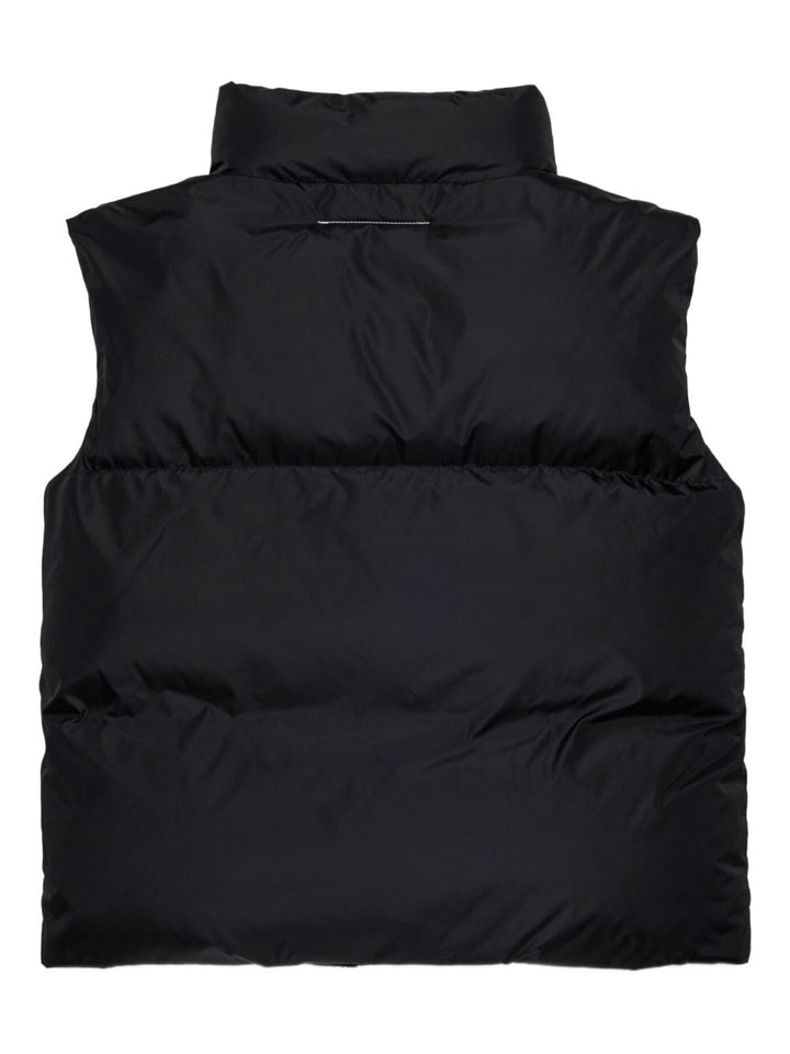 MM6 Maison Margiela Kids Gilet con grafica numerica