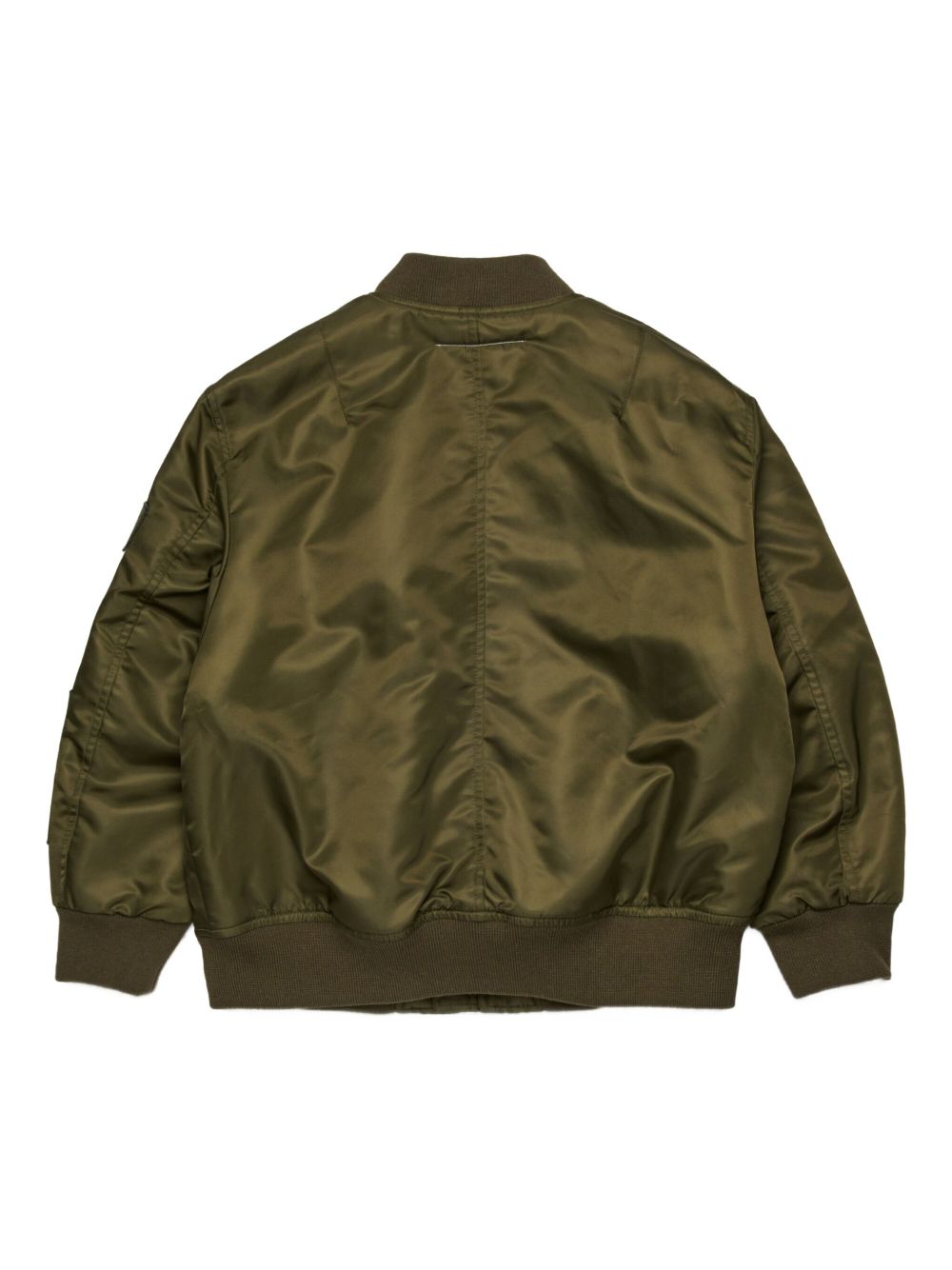 MM6 Maison Margiela Kids Bomber con applicazione logo