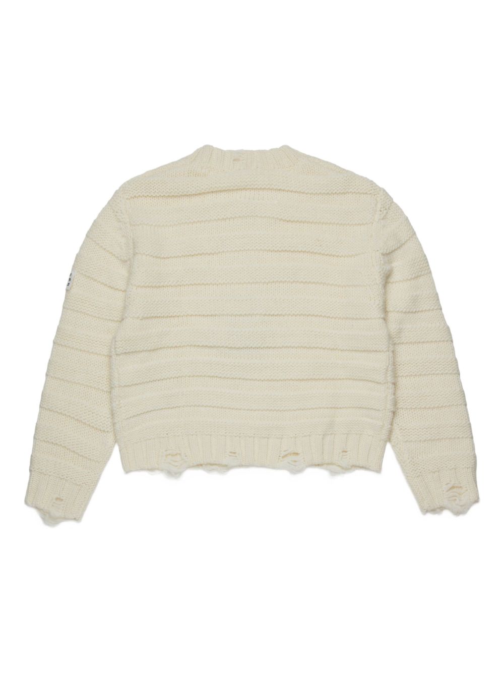 MM6 Maison Margiela Kids Maglione con applicazione logo