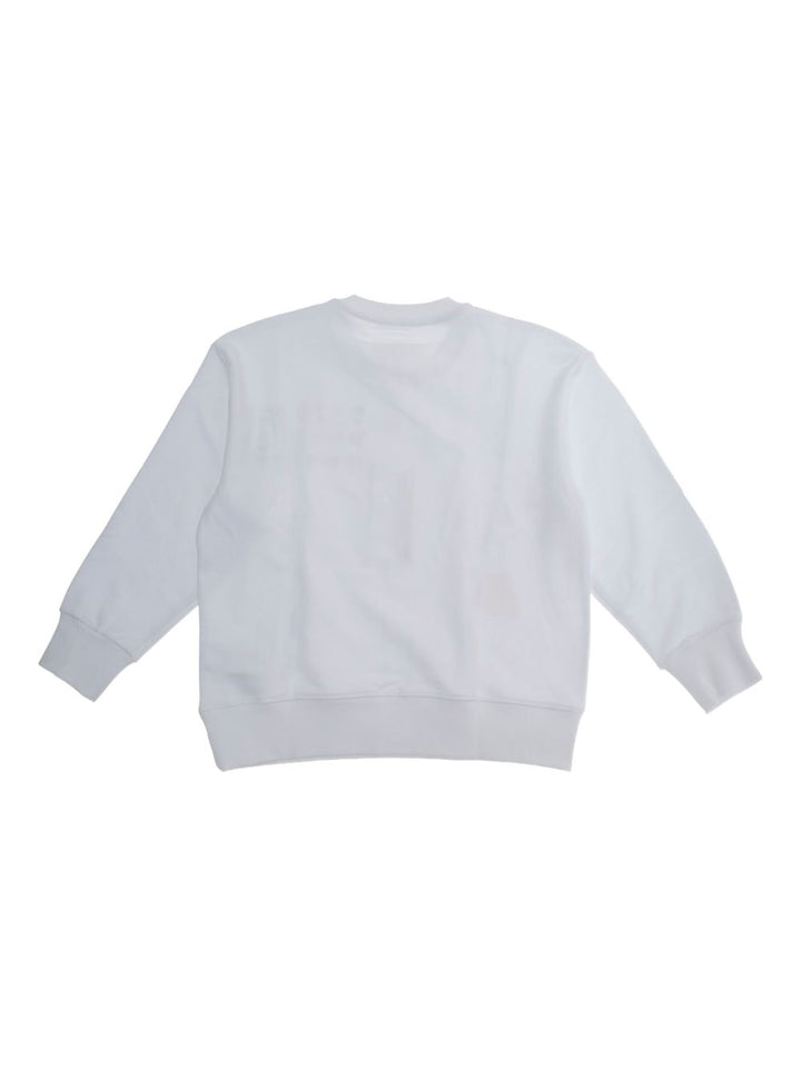 MM6 Maison Margiela Kids Felpa con logo