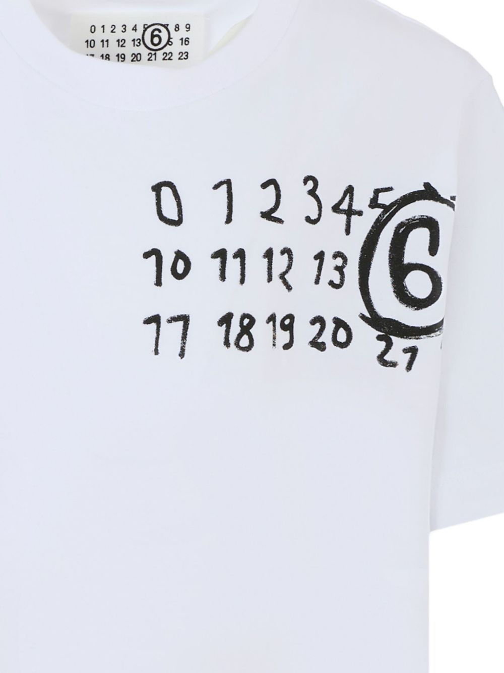 MM6 Maison Margiela Kids T-shirt con stampa