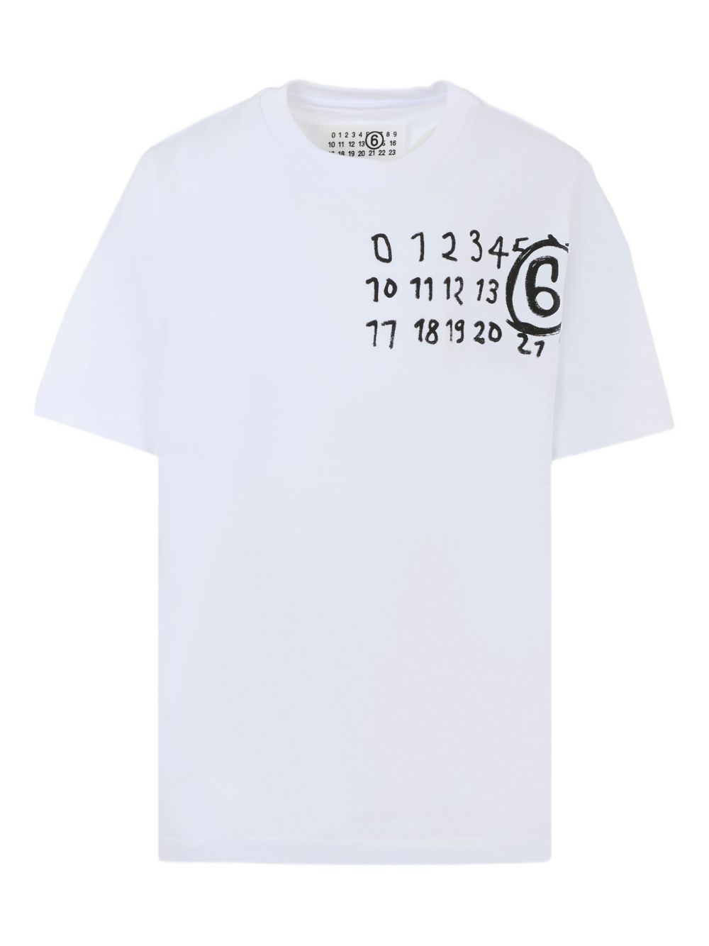 MM6 Maison Margiela Kids T-shirt con stampa