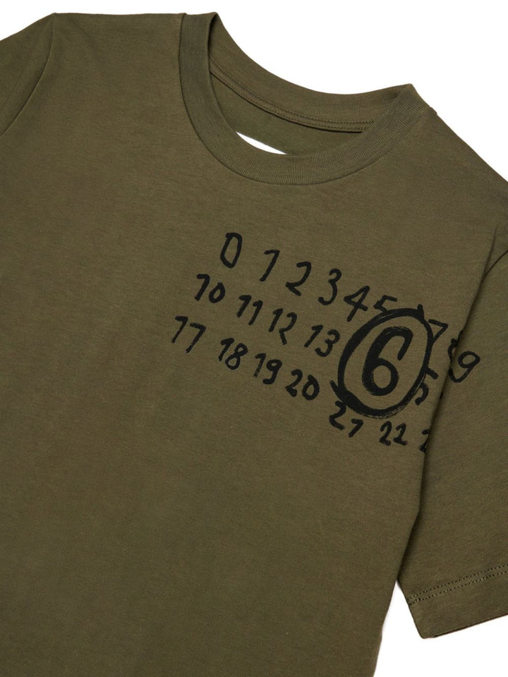 MM6 Maison Margiela Kids
T-shirt con stampa