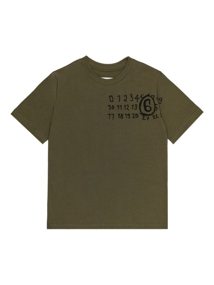 MM6 Maison Margiela Kids
T-shirt con stampa