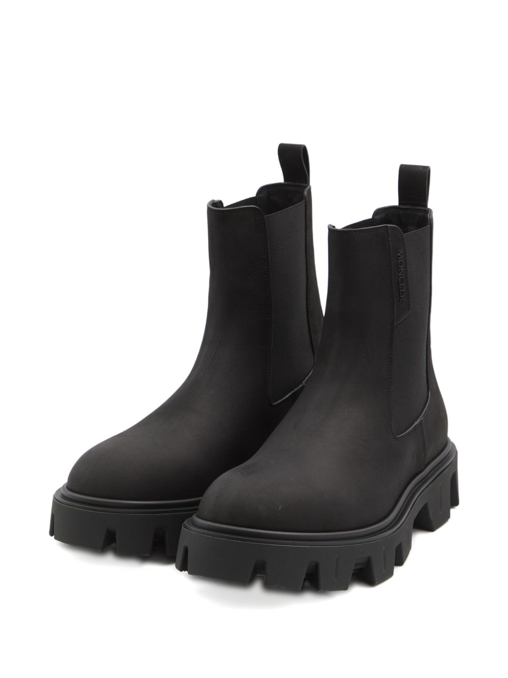 Moncler 
Stivali Chelsea Peak City in nabuk