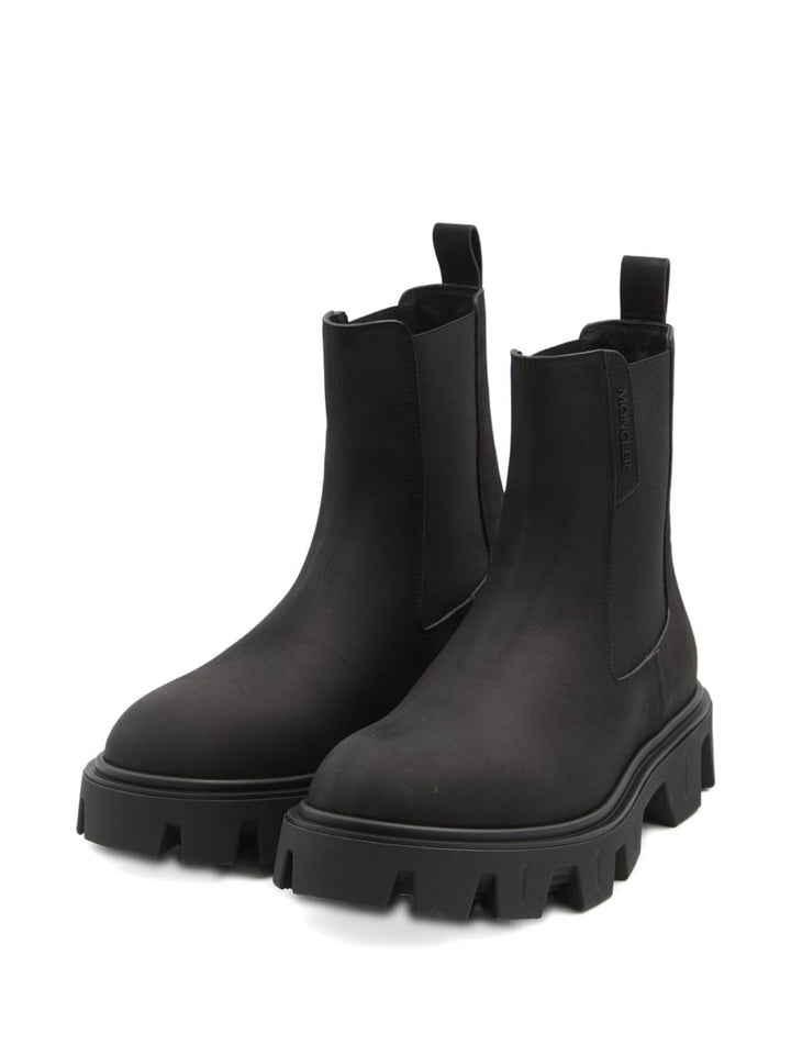 Moncler 
Stivali Chelsea Peak City in nabuk