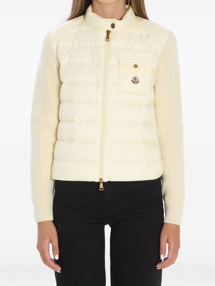 Moncler
Piumino senza maniche bianco