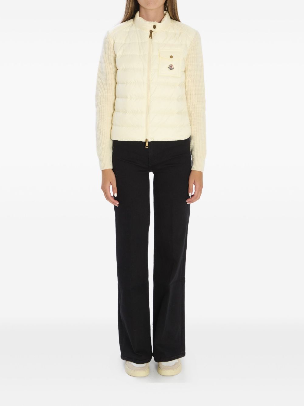 Moncler
Piumino senza maniche bianco