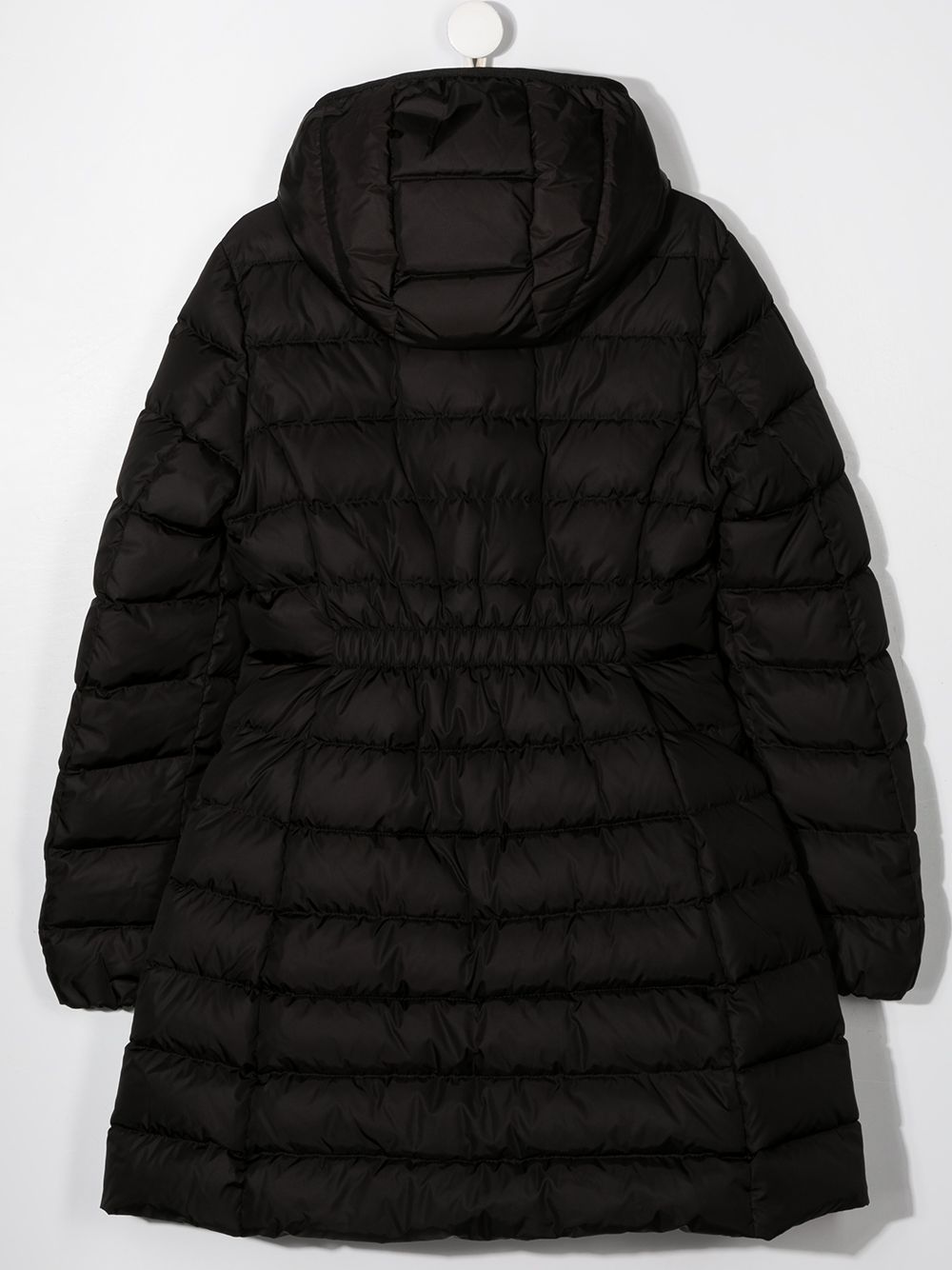 Moncler Enfant Piumino lungo con cappuccio