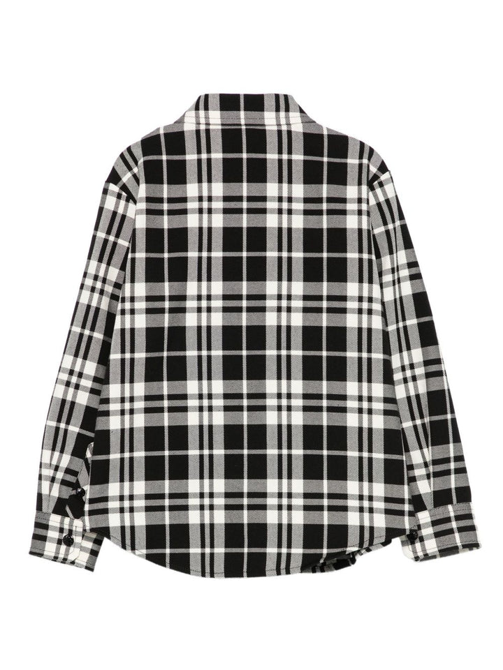 Moncler Enfant Camicia a quadri