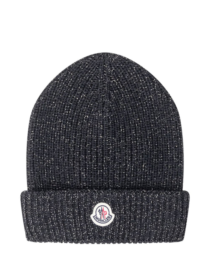 Moncler Enfant
Berretto in lana con finitura metallizzata