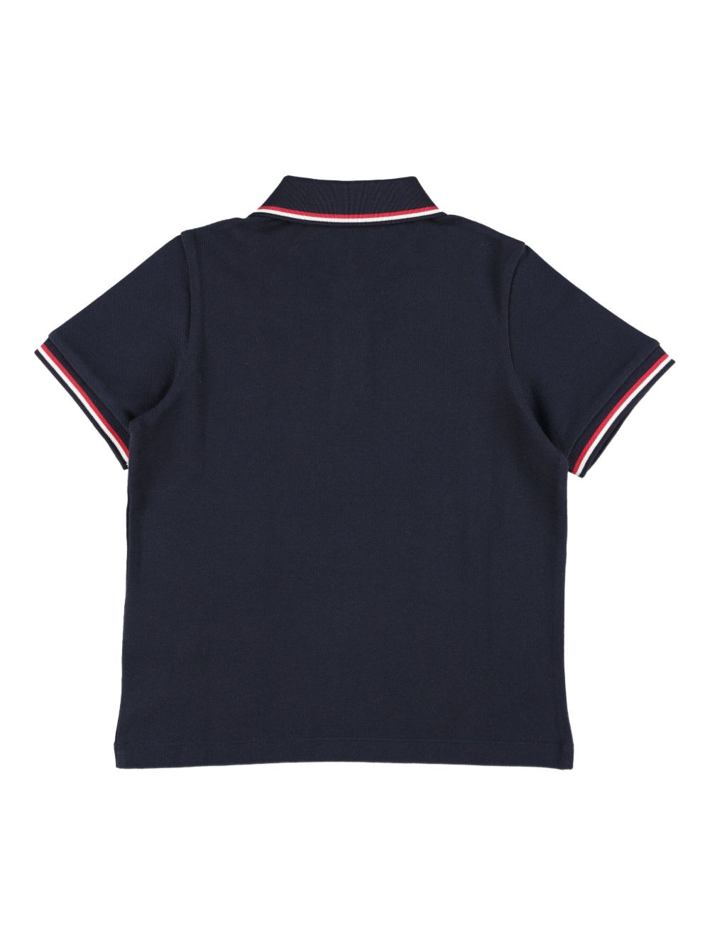 Moncler Enfant Polo con applicazione logo