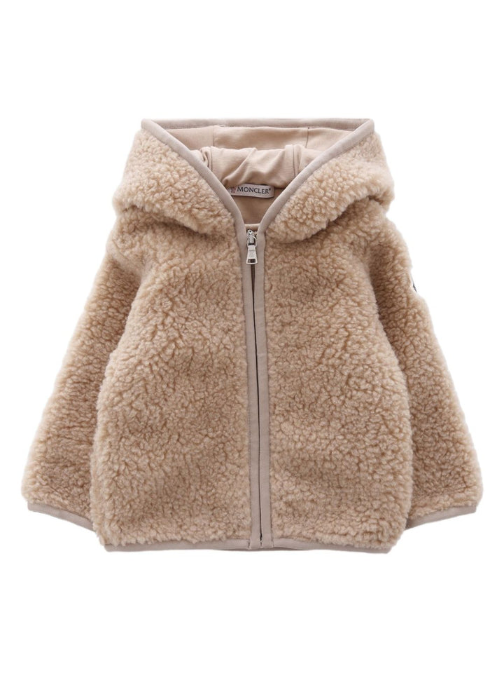 Moncler Enfant Cappotto con applicazione