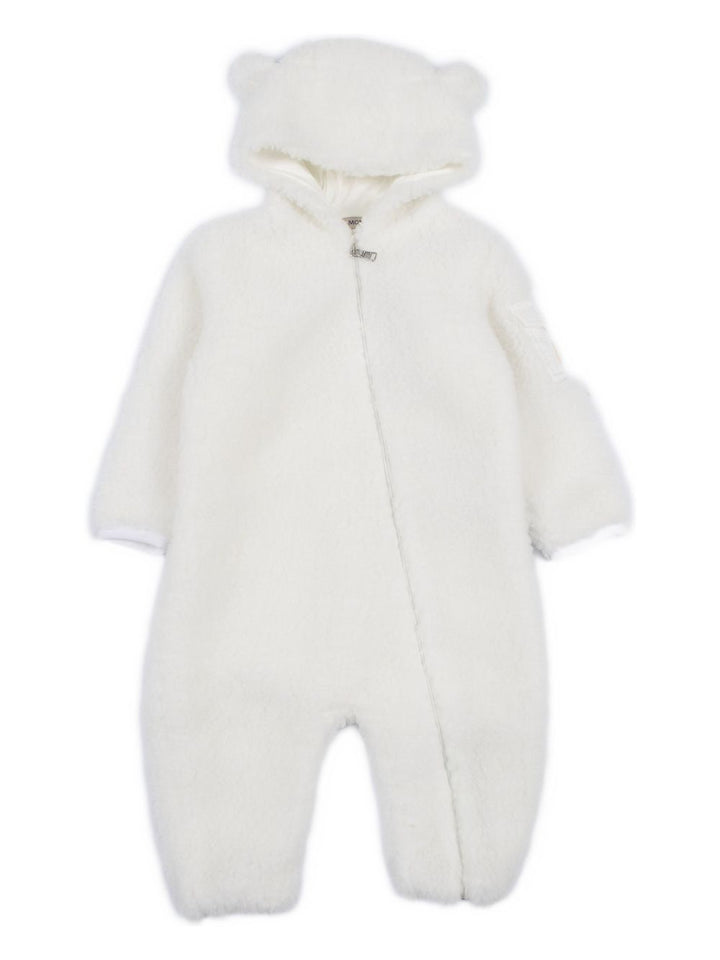 Moncler Enfant Tutina con cappuccio
