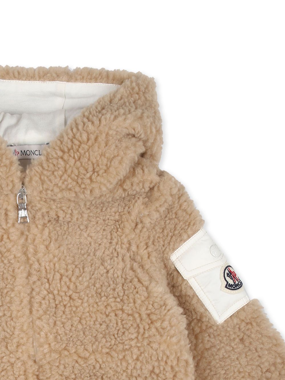 Moncler Enfant
Tutina con applicazione Teddy Bear