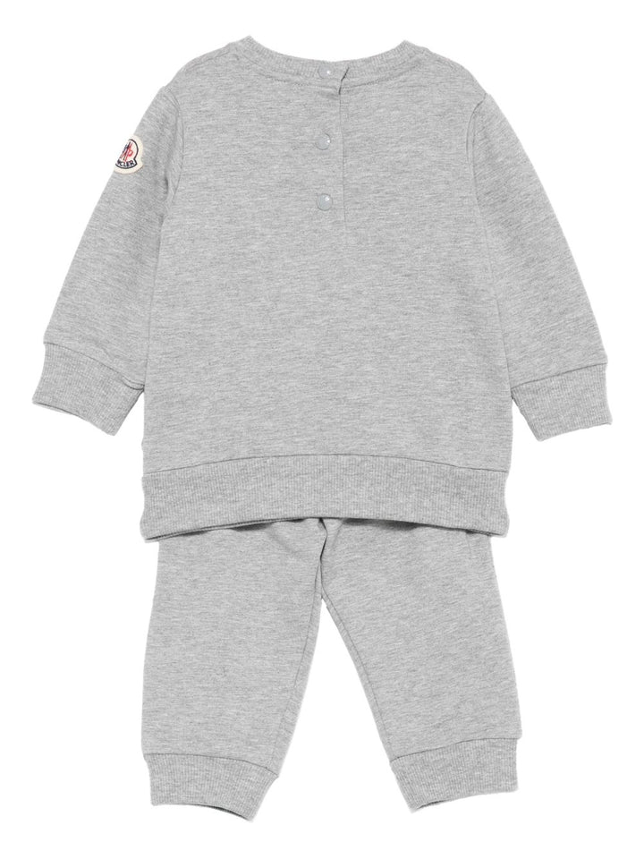 Moncler Enfant
Tuta sportiva con ricamo