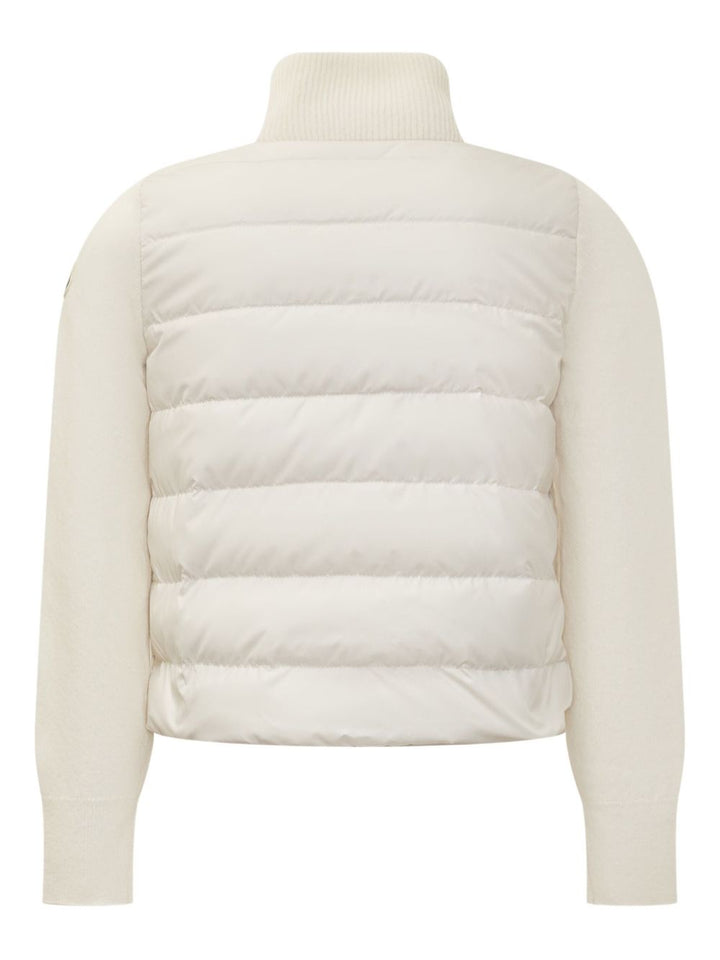 Moncler Enfant
Giacca con applicazione logo