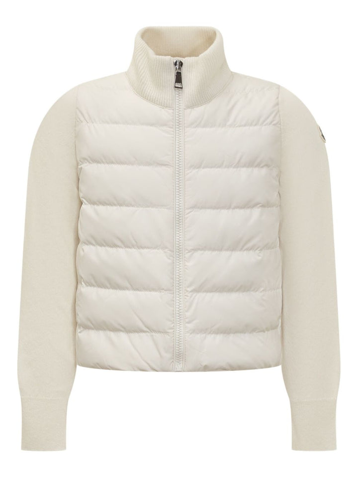 Moncler Enfant
Giacca con applicazione logo