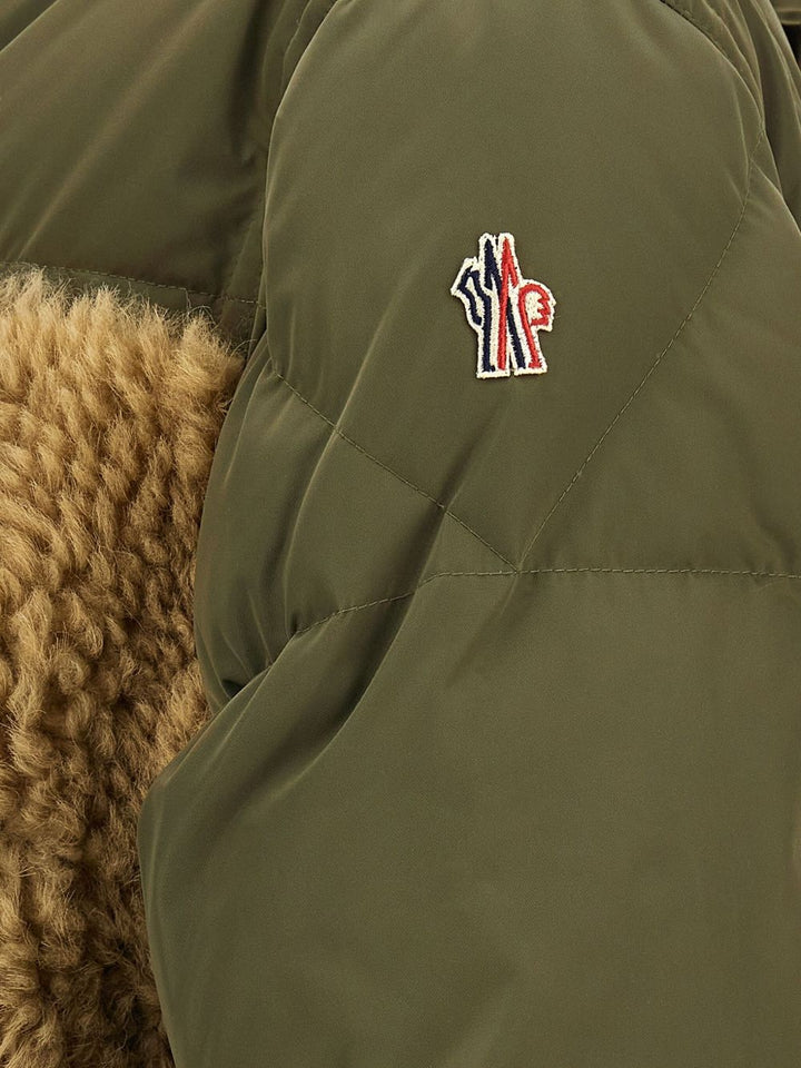 Moncler Grenoble Piumino Grifford con inserti in shearling