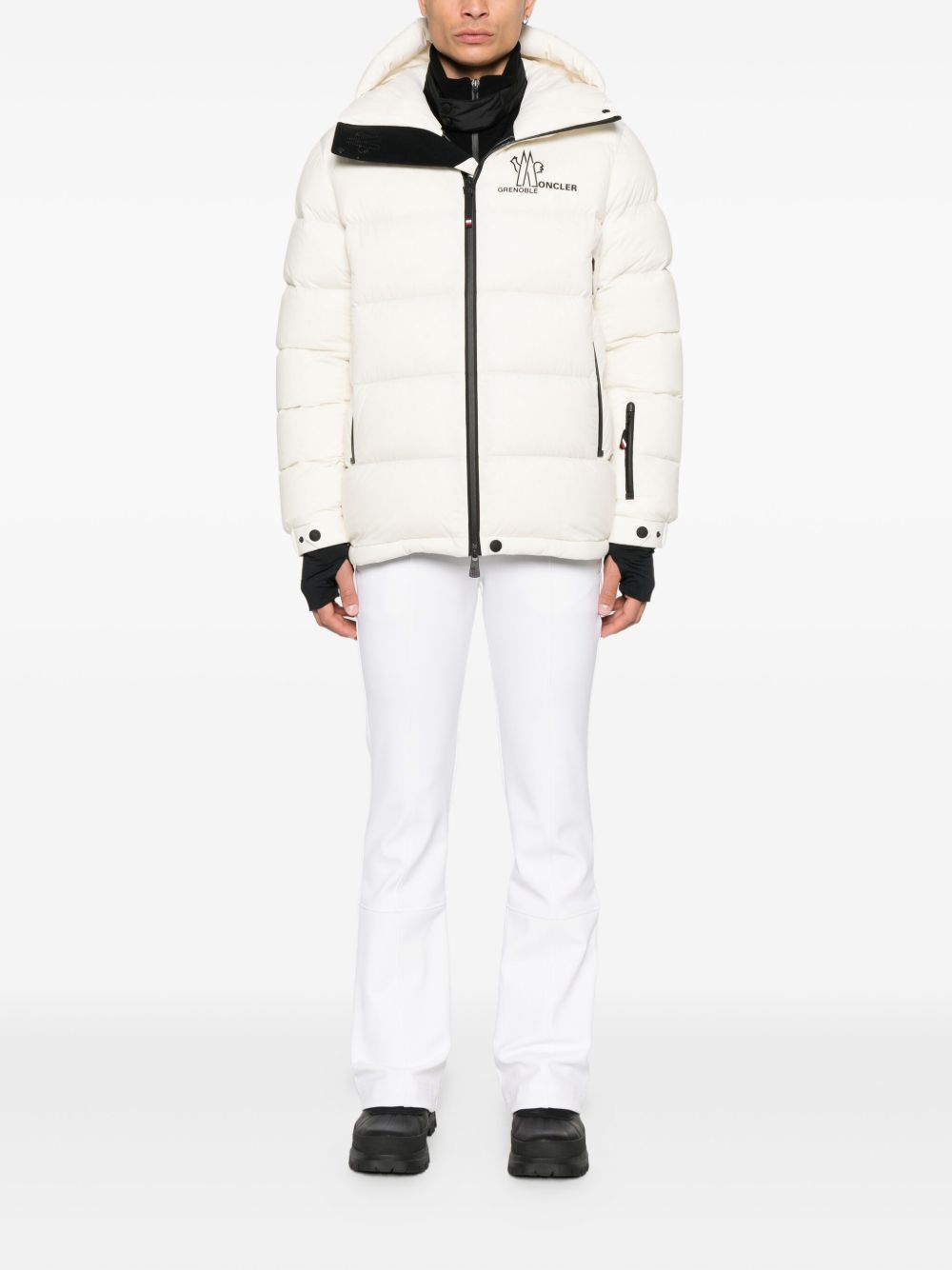 Moncler Grenoble Giacca con cappuccio e zip
