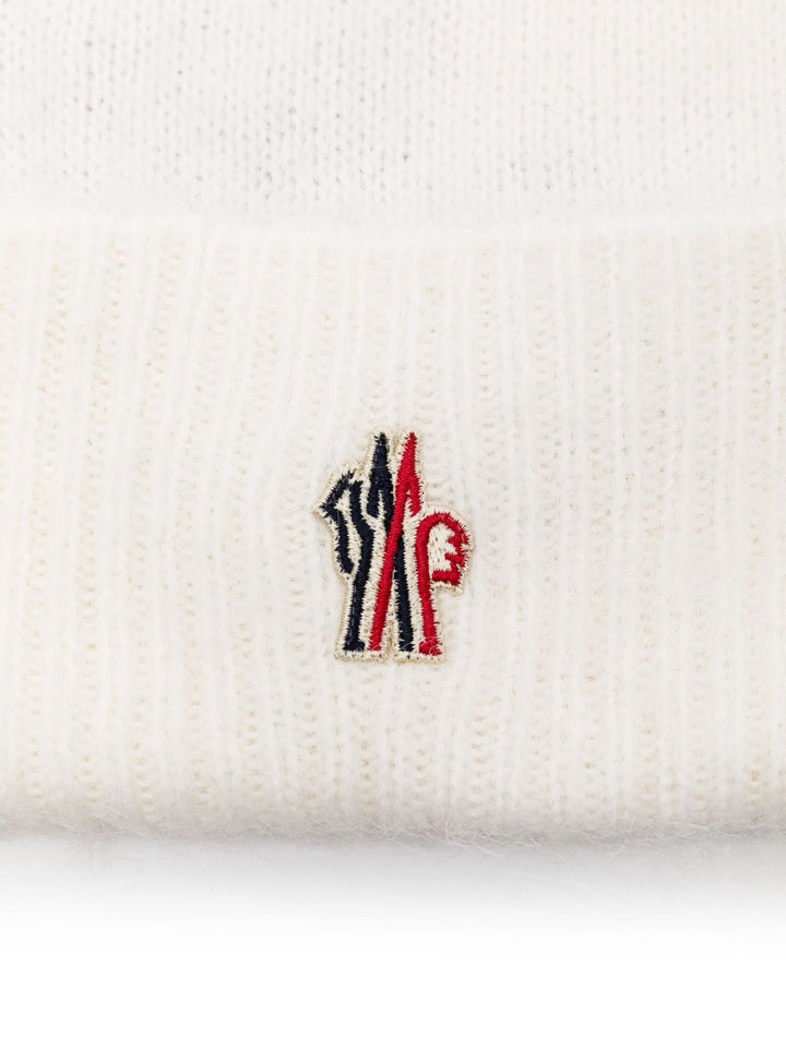 Moncler Grenoble Berretto di lana bianco