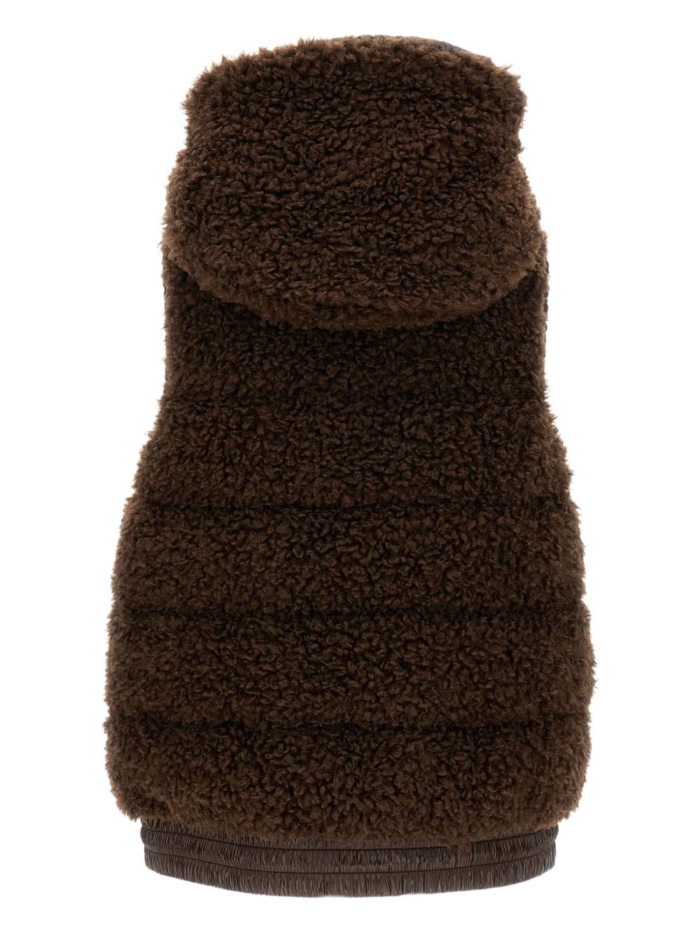 Moncler Grenoble
Gilet in pile con cappuccio