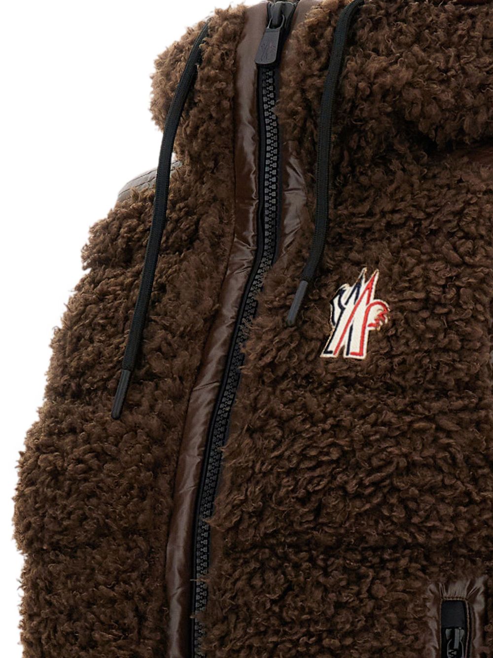 Moncler Grenoble
Gilet in pile con cappuccio