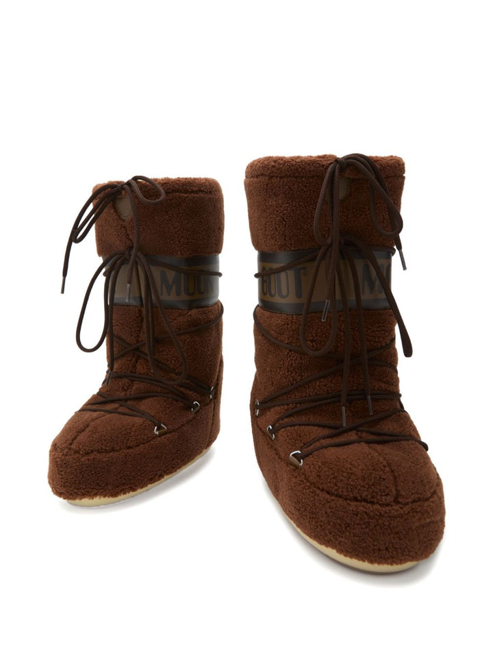 Moon Boot Stivali in shearling da neve