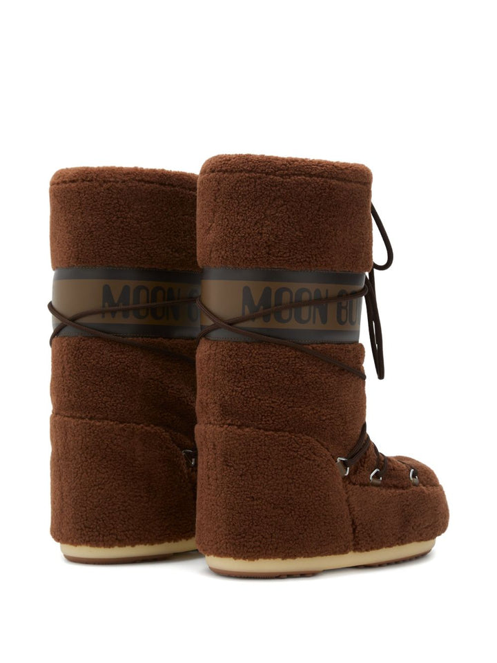 Moon Boot Stivali in shearling da neve
