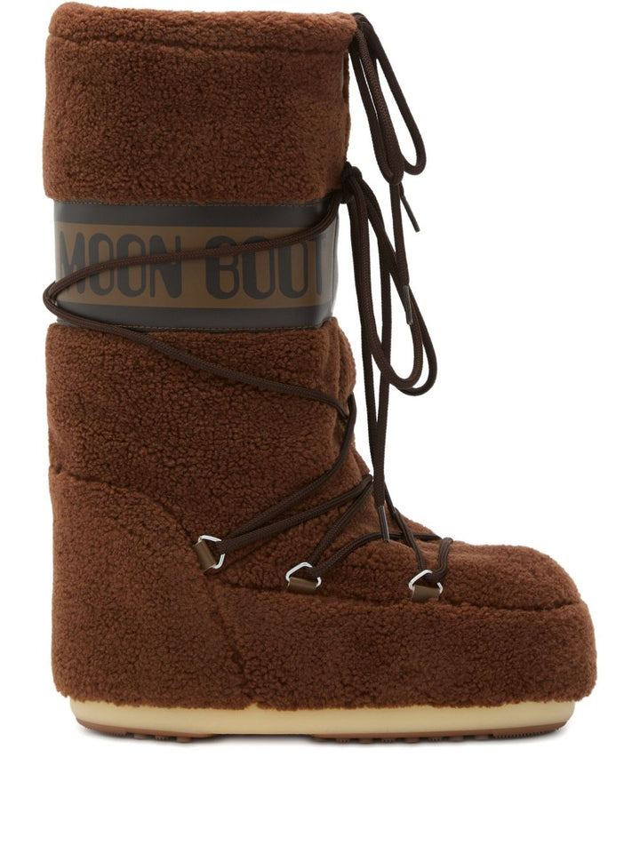 Moon Boot Stivali in shearling da neve