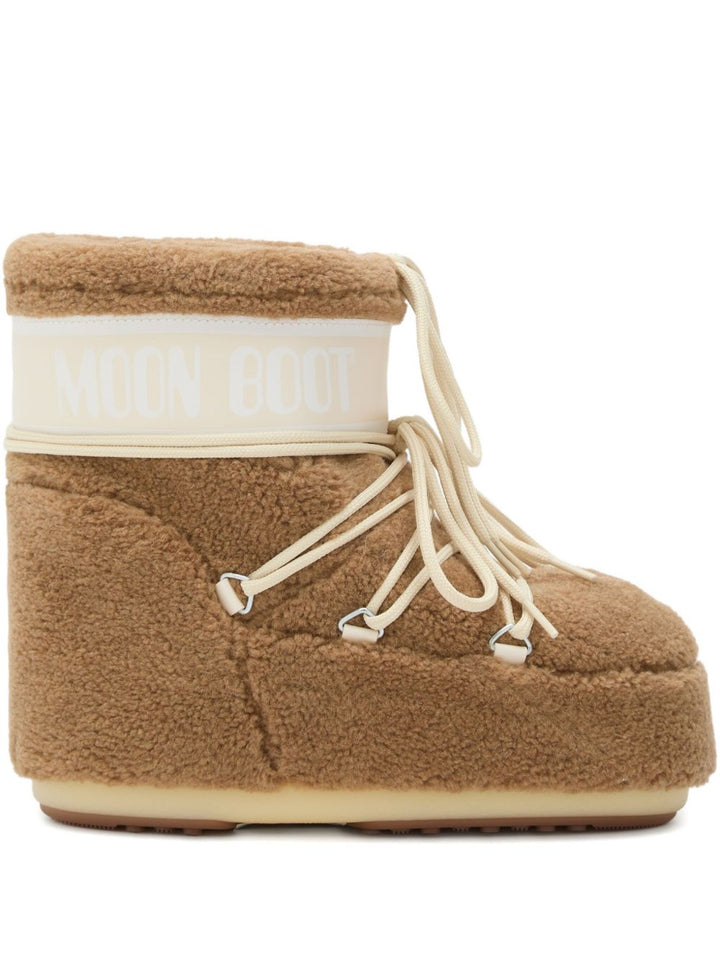 Moon Boot Stivali da neve in shearling