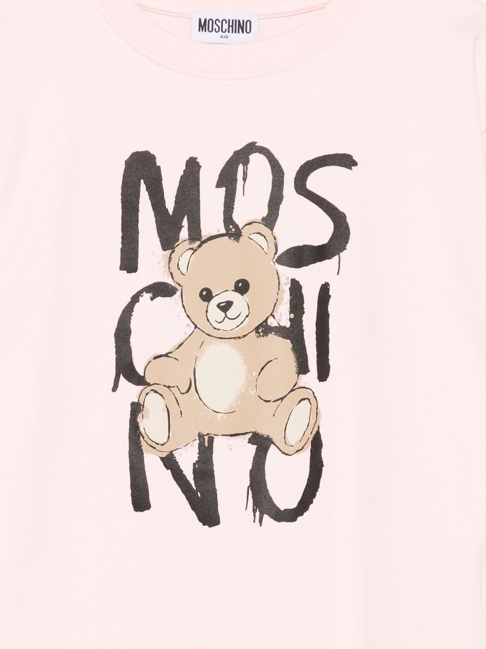 Moschino Kids
T-shirt in cotone con stampa Teddy Bear
