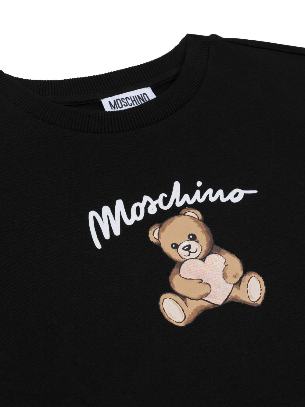 Moschino Kids Maglione con stampa Teddy Bear