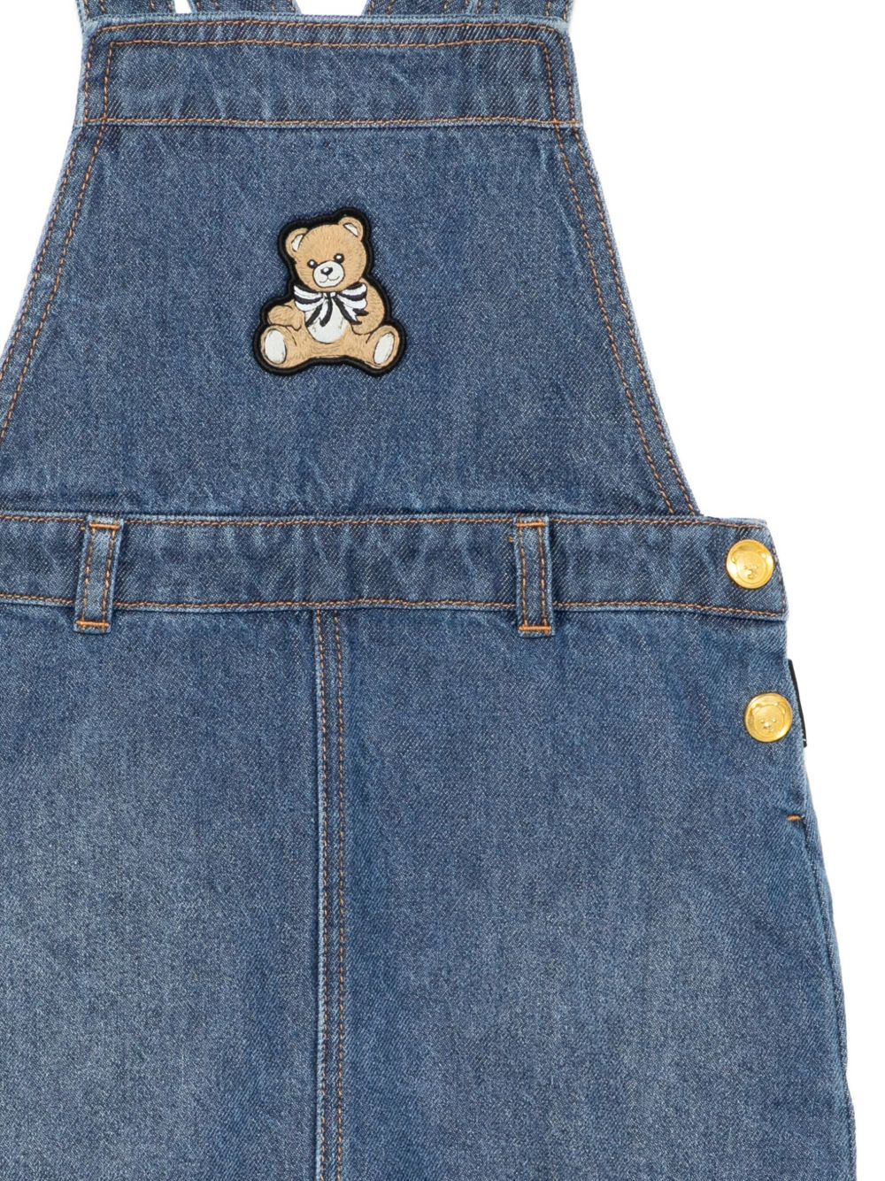 Moschino Kids
Salopette con ricamo