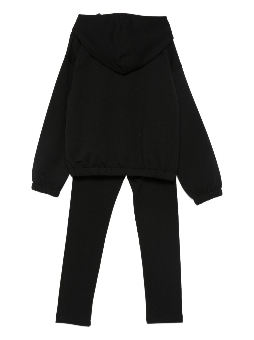 Moschino Kids Tuta sportiva con stampa