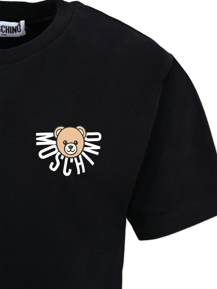 Moschino Kids
T-shirt in cotone con stampa Teddy Bear