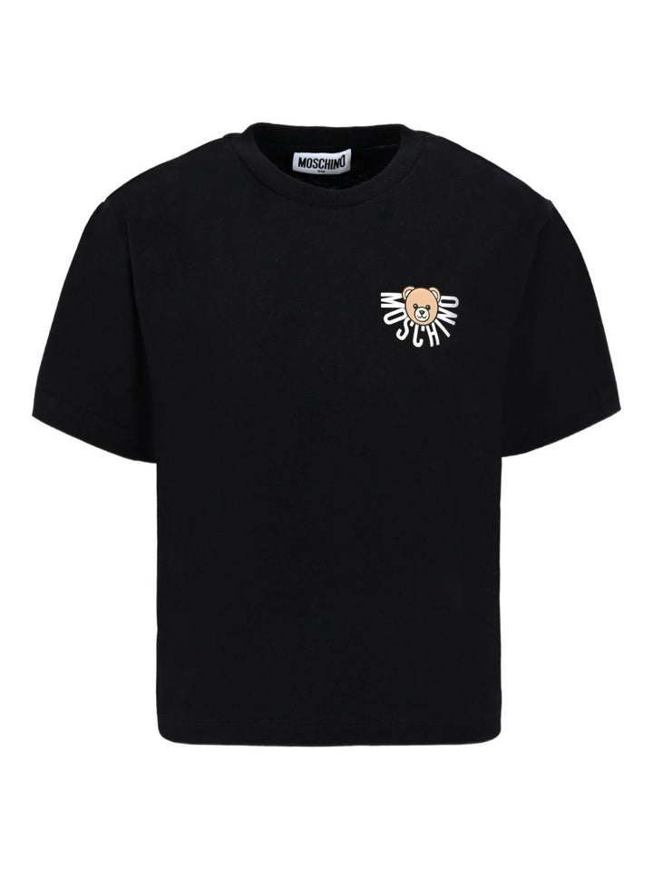 Moschino Kids
T-shirt in cotone con stampa Teddy Bear