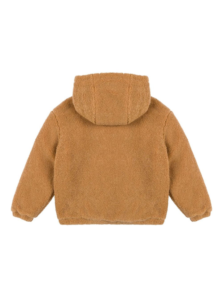 Moschino Kids
Giacca in pelliccia sintetica con cappuccio