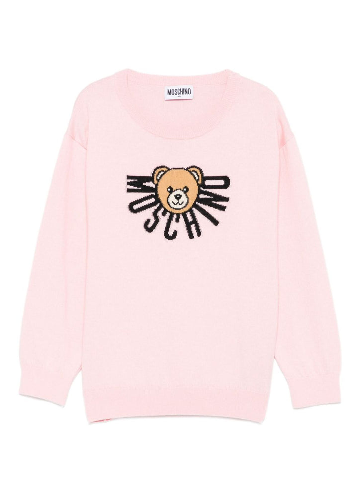 Moschino Kids Maglione con logo