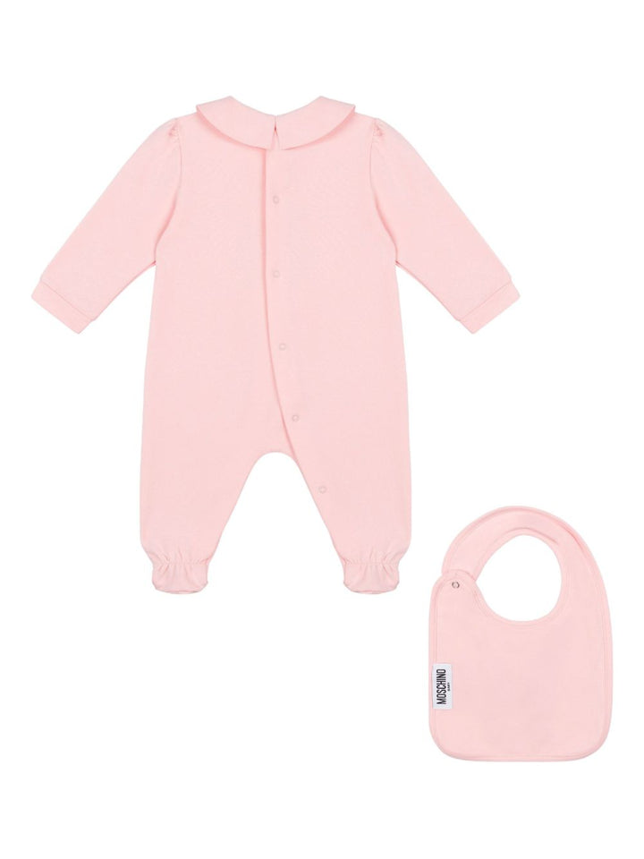 Moschino Kids Set neonato a maniche lunghe con motivo Bear