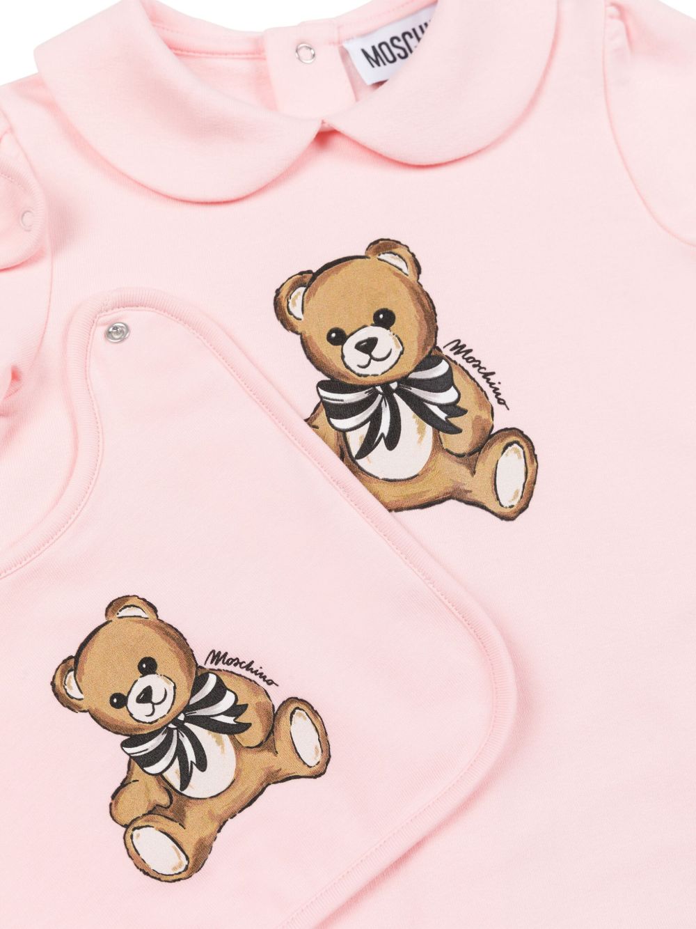 Moschino Kids
Set neonato a maniche lunghe con motivo Bear