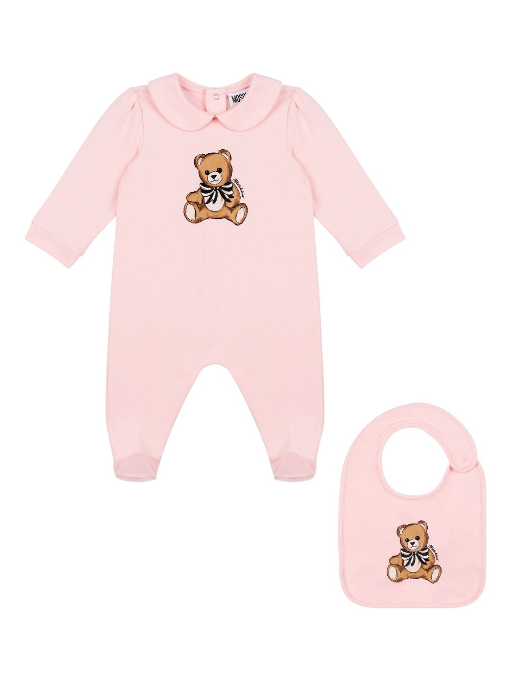 Moschino Kids Set neonato a maniche lunghe con motivo Bear