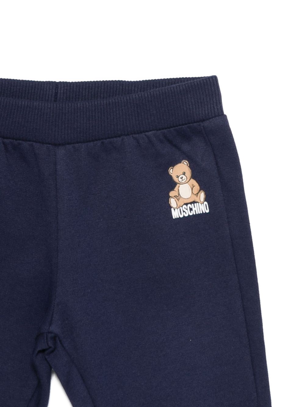 Moschino Kids Tuta sportiva con stampa Teddy Bear
