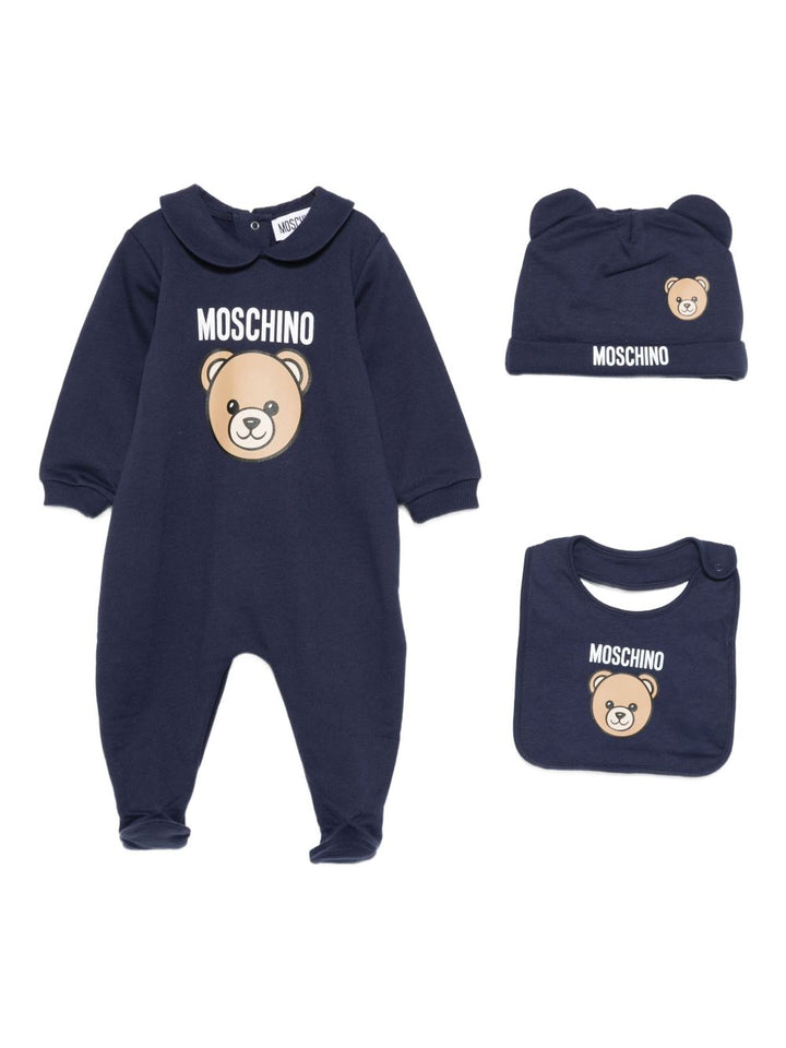Moschino Kids Set neonato con stampa Teddy Bear